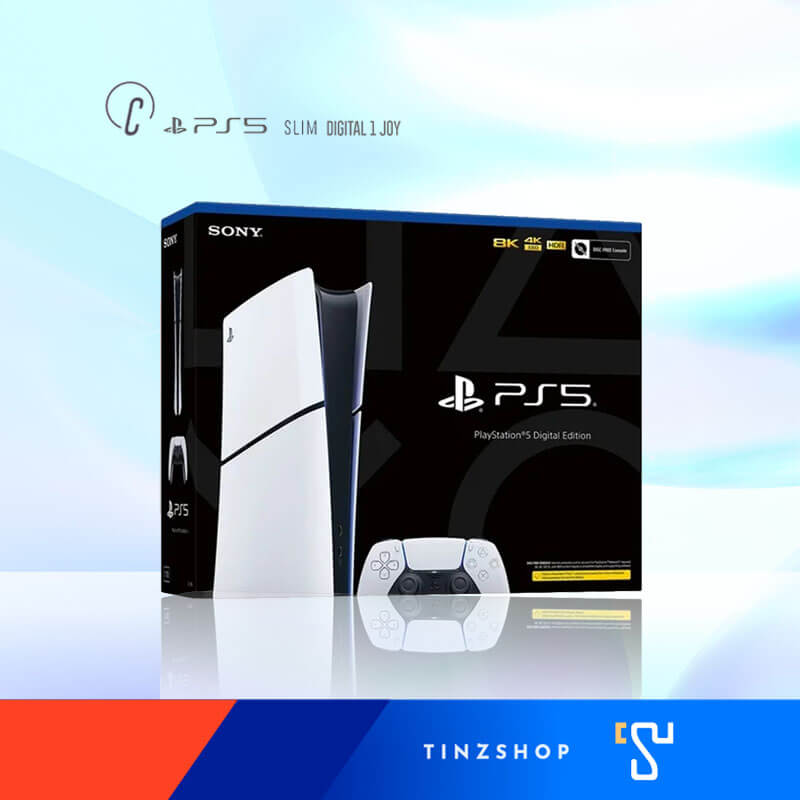 เครื่องเล่นเกม SONY PLAYSTATION5 Digital Edition Slim รุ่นดาวน์โหลด CFI-2018B01